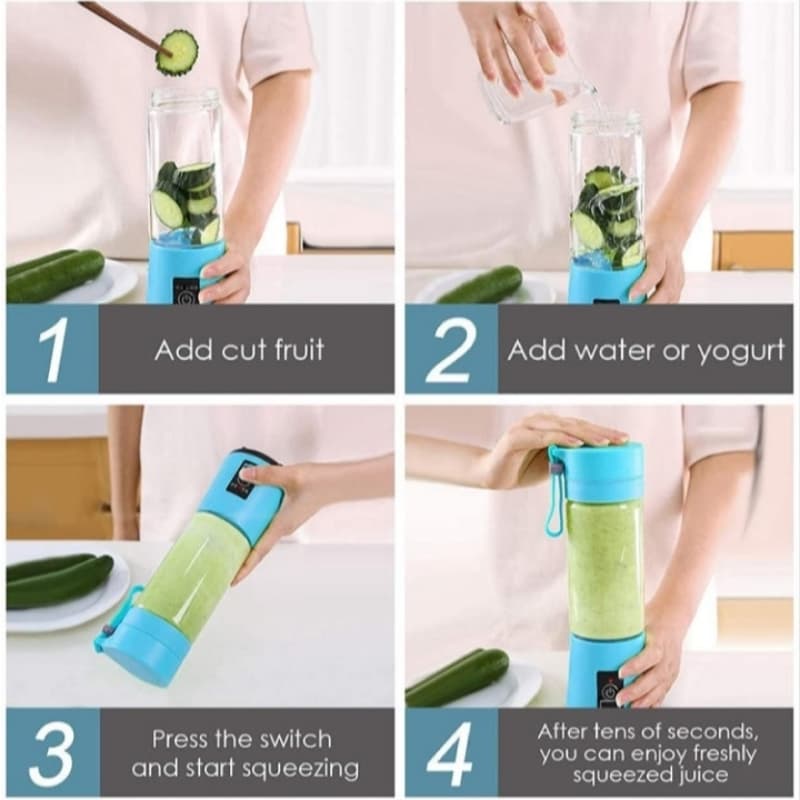 Portable juicer blender machine