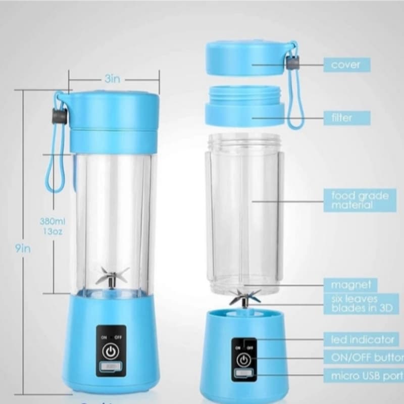 Portable juicer blender machine